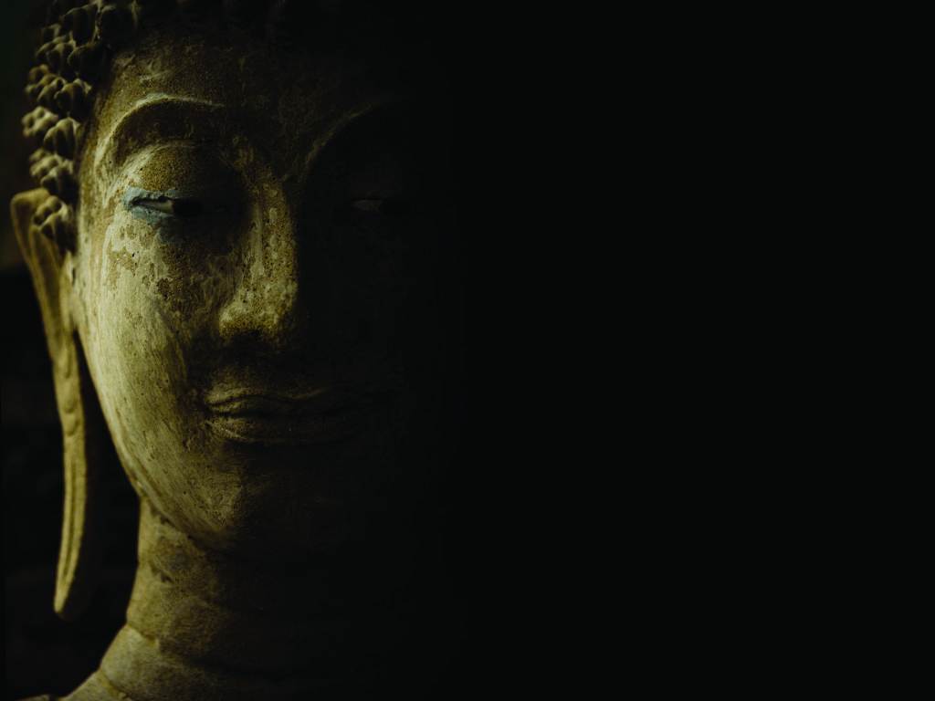 buddha in the dark