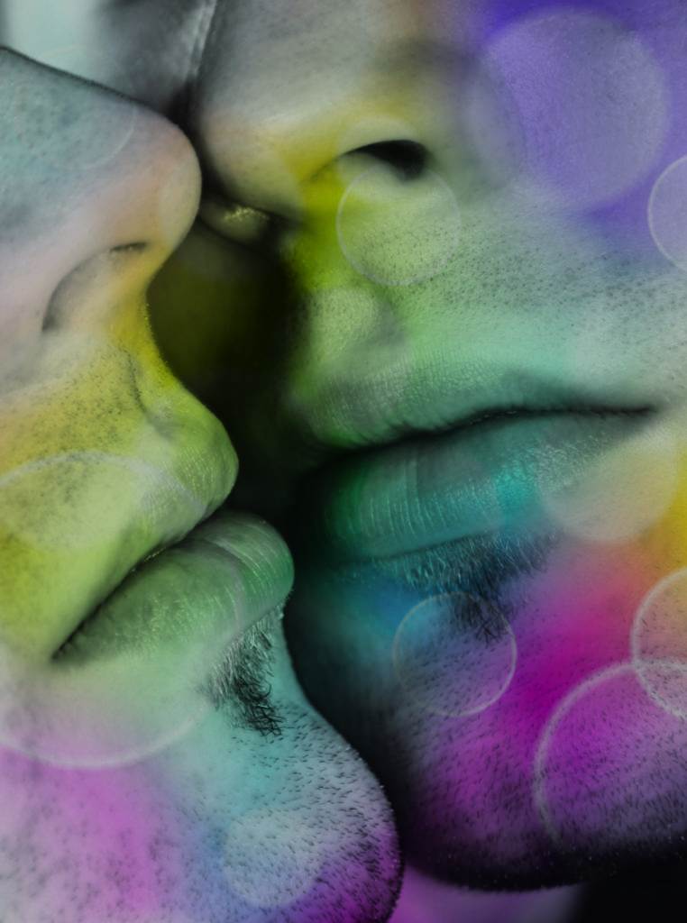 lips of two people next to each other