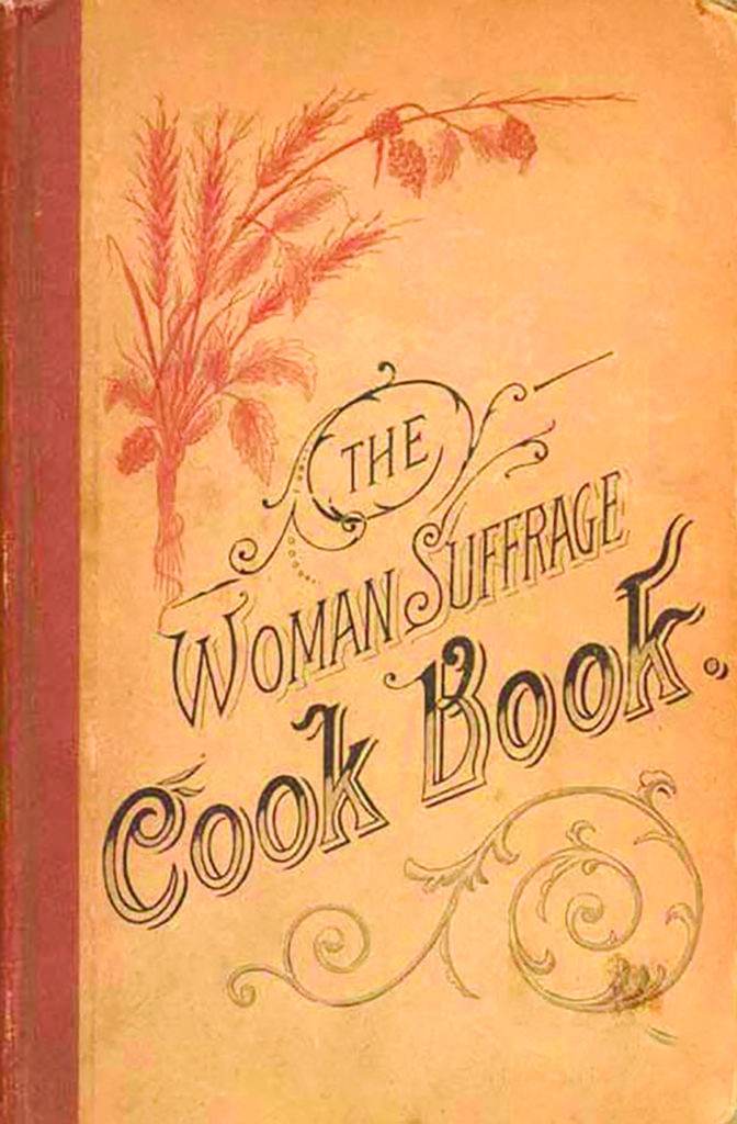 Cover The Woman Surffrage Cook Book 1886