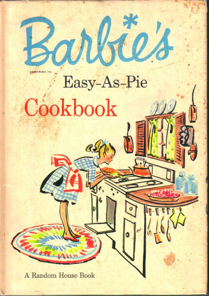 Cover Barbie's Easy-As-Pie Cookbook 1964