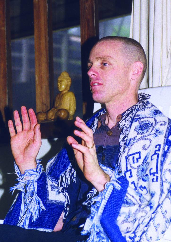 On retreat in 1998