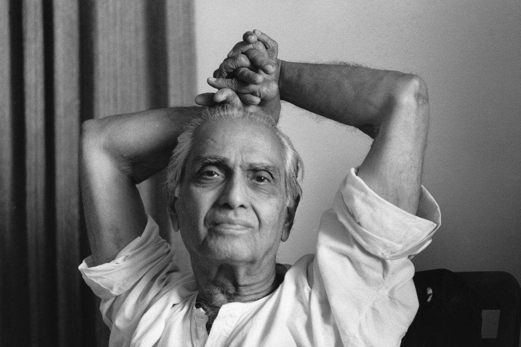 Ranjit Maharaj, at his place in Mumbai, December 1997