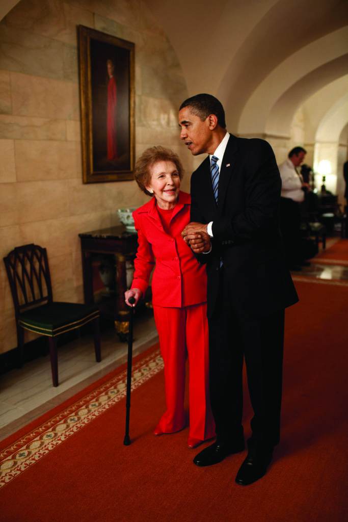 Former first lady Nancy Reagan, June 2009