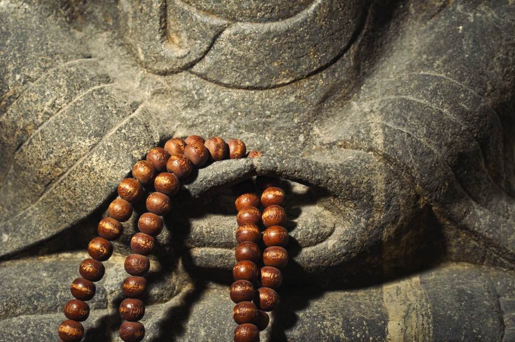 hands with rosary