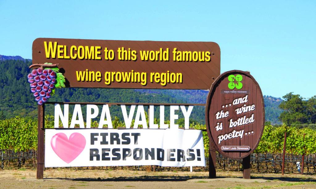 Welcome board to NAPA VALLEY