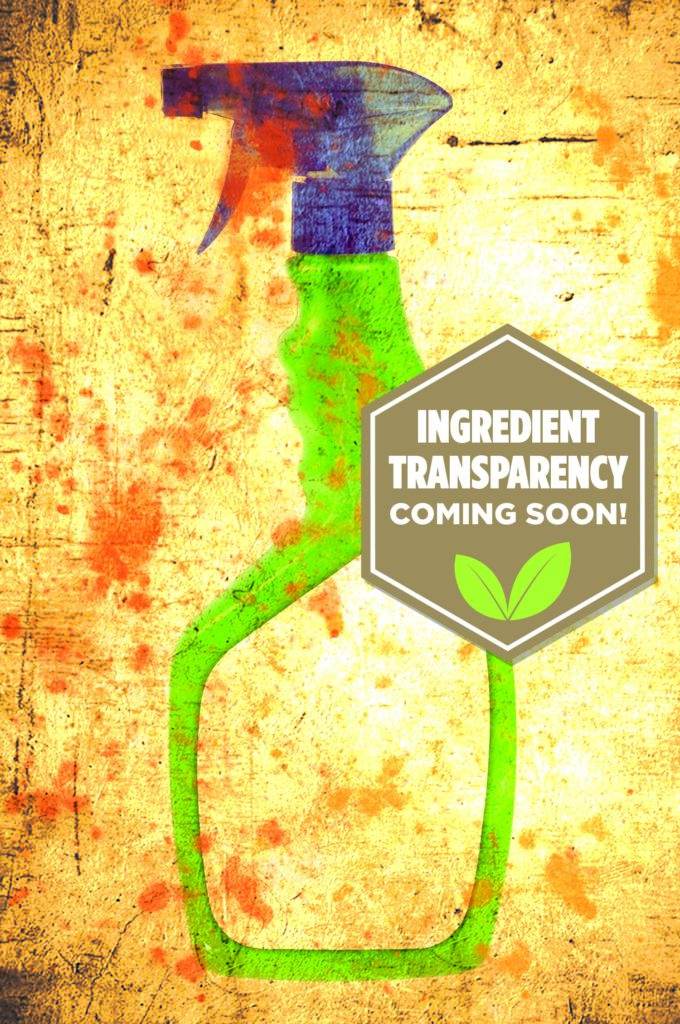 Symbol that ingredient transparency is coming soon